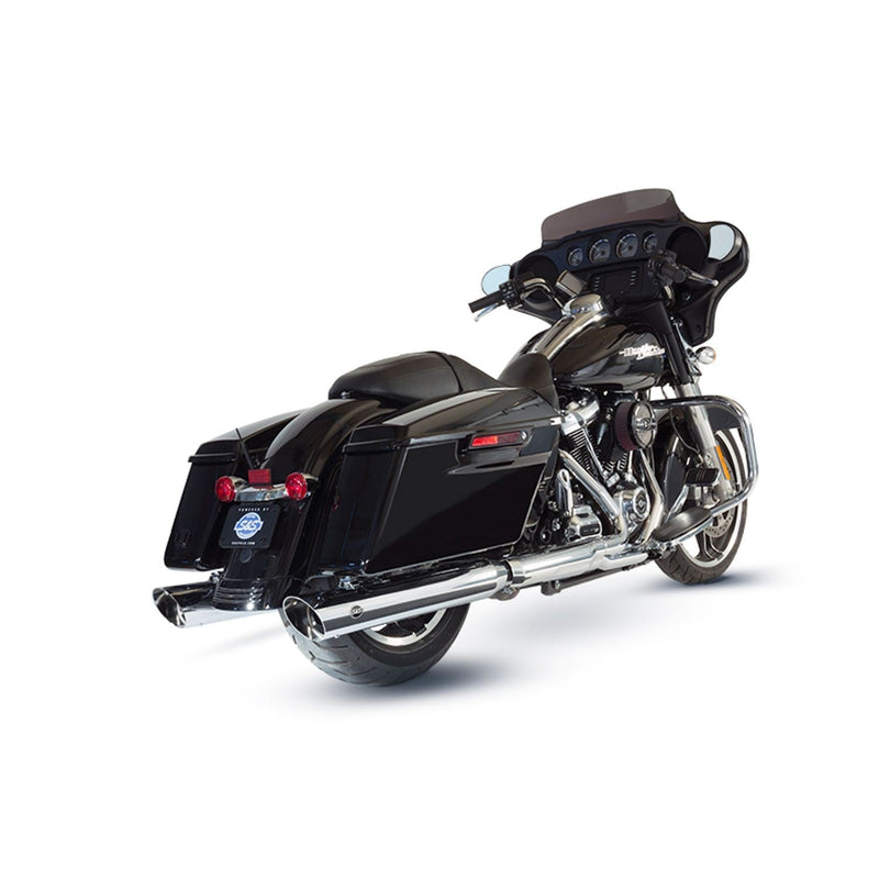 S&S 4" Slash Cut Slip-On Mufflers for Harley