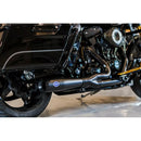 S&S Diamondback Stainless Steel 2-into-1 Exhaust System for Harley 17-24 Touring / Black / With high-flow catalytic converter (non-ece)  - Customhoj