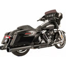 S&S El Dorado True Dual Exhaust System for Harley 17-24 Touring (excl. CVO) / Black / Black Thruster  - Customhoj