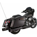 S&S El Dorado True Dual Exhaust System for Harley 17-24 Touring (excl. CVO) / Black / Black Tracer  - Customhoj