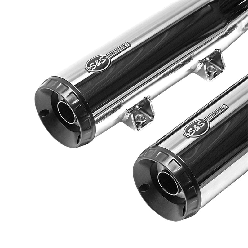 S&S Grand National Slip-On Mufflers for Indian