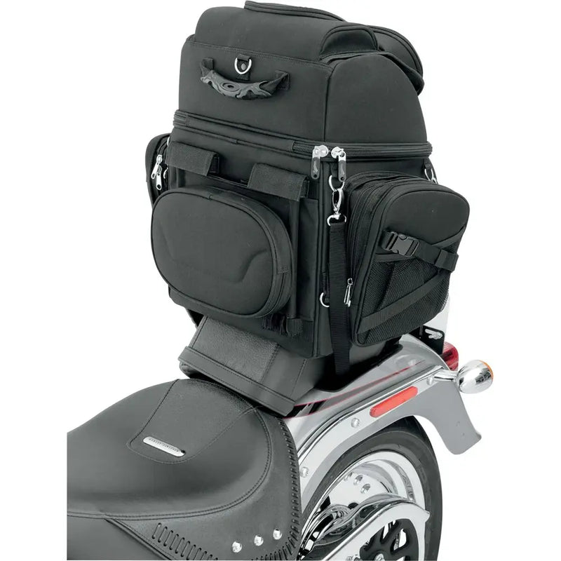 Saddlemen BR3400 Back Seat / Sissy Bar Motorcycle Bag  - Customhoj