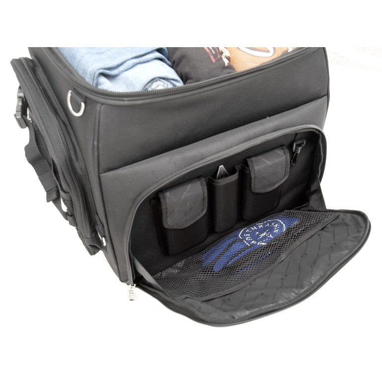 Saddlemen BR4200 Back Seat / Sissy Bar Motorcycle Bag  - Customhoj