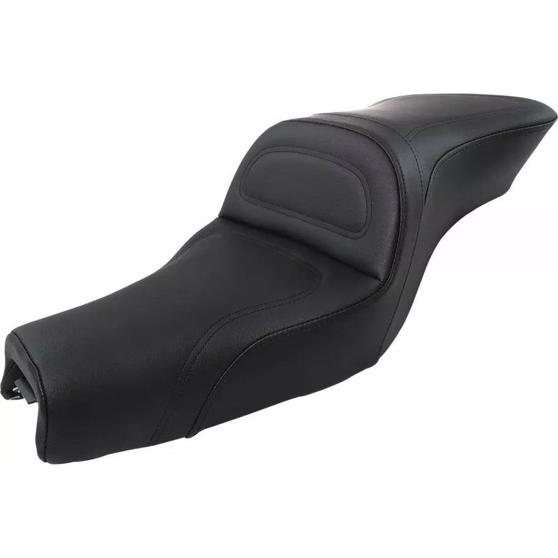 Saddlemen Explorer Touring Motorcycle Seat for Harley 04-22 XL Sportster (with 17L tank) / Smooth / Without Backrest