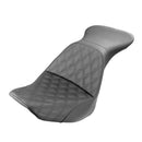 Saddlemen Explorer Touring Seat for Harley 06-17 Softail Deluxe / Lattice Stitch / Without Backrest  - Customhoj