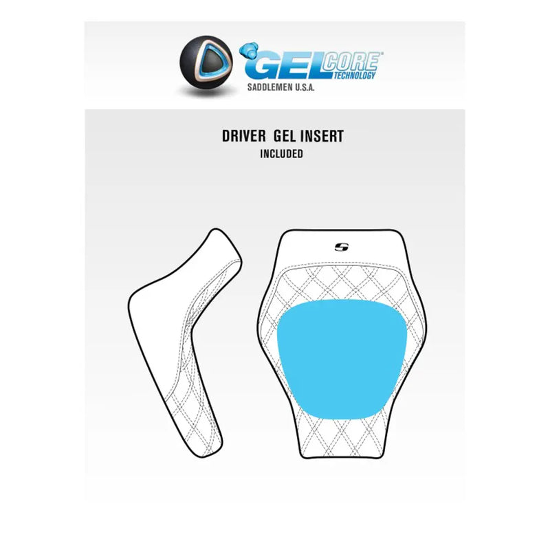 Saddlemen Renegade Deluxe Solo Seat for Kawasaki  - Customhoj