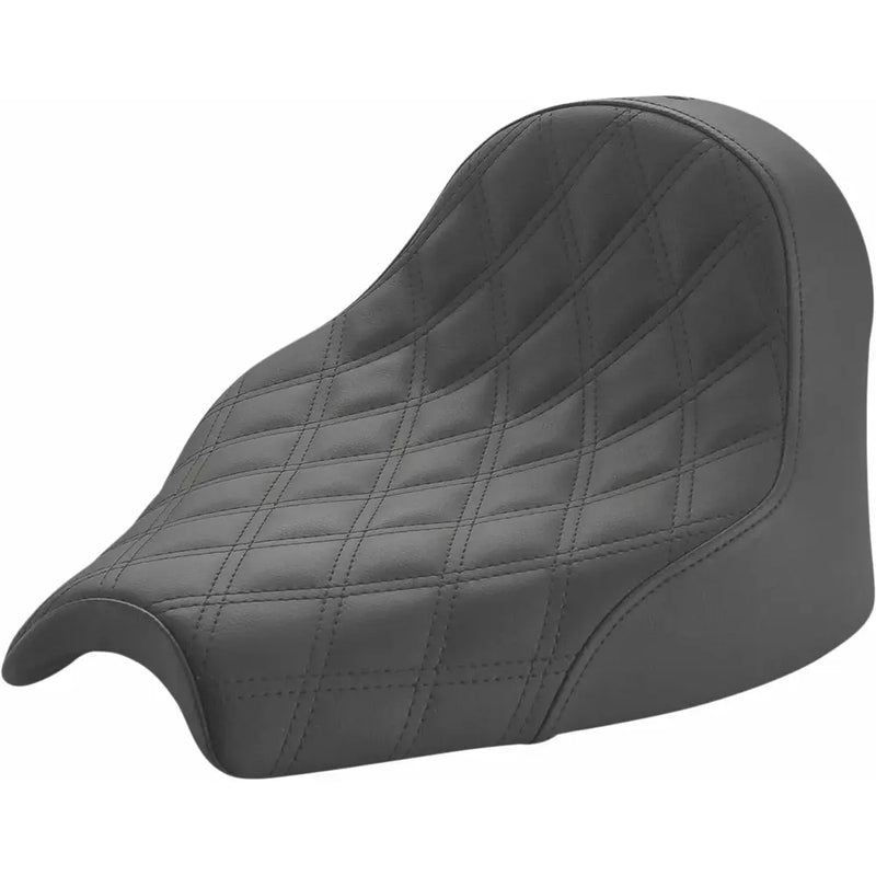 Saddlemen Renegade Lattice Stitch Solo Seat for Indian 22-25 Chief / Black  - Customhoj
