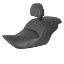 Saddlemen Roadsofa Plain Seat for Honda 13-19 Gold Wing F6B / F6B Deluxe / Black / With heating / With backrest  - Customhoj