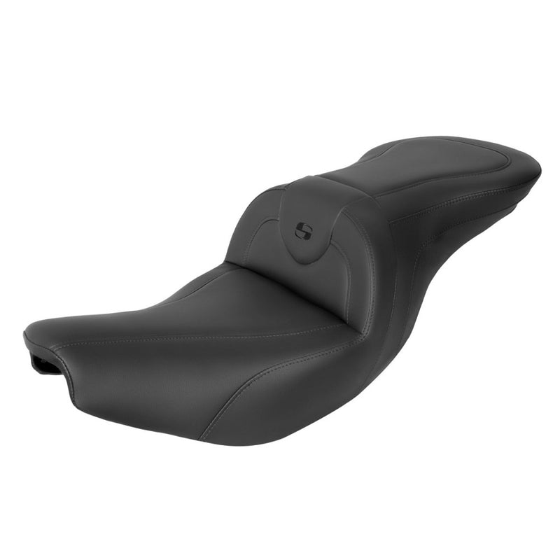 Saddlemen Roadsofa Plain Seat for Indian 14-24 Chief Classic / Vintage / Dark Horse / Black / Without heating / Without backrest  - Customhoj