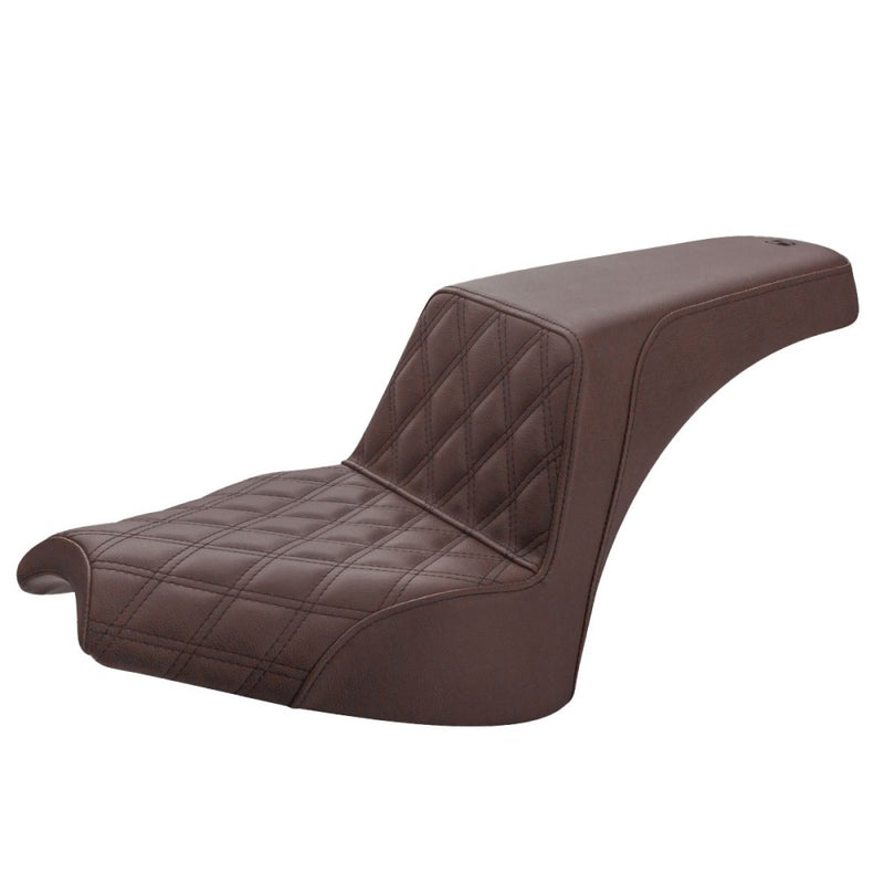 Saddlemen Step-Up Front Lattice Stitch for Indian 22-25 Chief / Brown / Black  - Customhoj