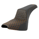 Saddlemen Step-Up Honeycomb for Harley 18-25 Softail Street Bob / Standard / Black / Orange  - Customhoj