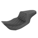 Saddlemen Step-Up Lattice Stitch for Harley 97-07 Touring Road King / Street Glide (excl. Road King Custom) / Black  - Customhoj