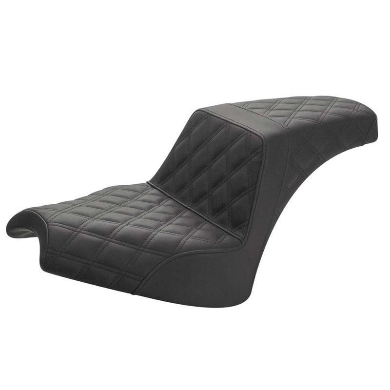 Saddlemen Step-Up Lattice Stitch for Indian 22-25 Chief / Black  - Customhoj