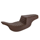 Saddlemen Step-Up Tuck-n-Roll / Lattice Stitch for Harley 97-07 Touring Electra Glide / Road Glide / Brown / Black  - Customhoj