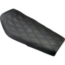 Saddlemen Tracker Solo Seat for Harley 90-03 XL Sportster (with 8.3 liter tank) / Lattice Stitch  - Customhoj