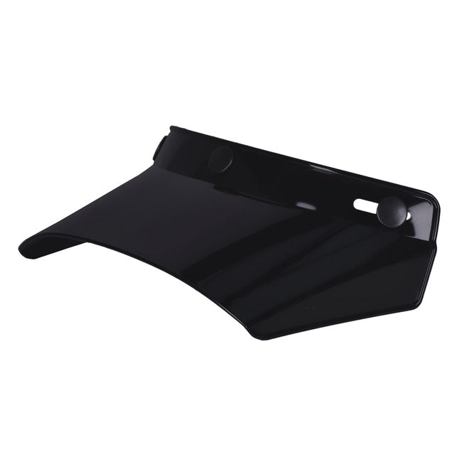 Simpson Chopper Helmet Peak Black  - Customhoj