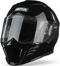 Simpson Darksome Modular Flip-Up Motorcycle Helmet Gloss Black / XS (54cm)