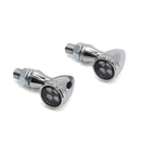 SMP Bullet Nano LED Motorcycle Turn Signals Chrome  - Customhoj