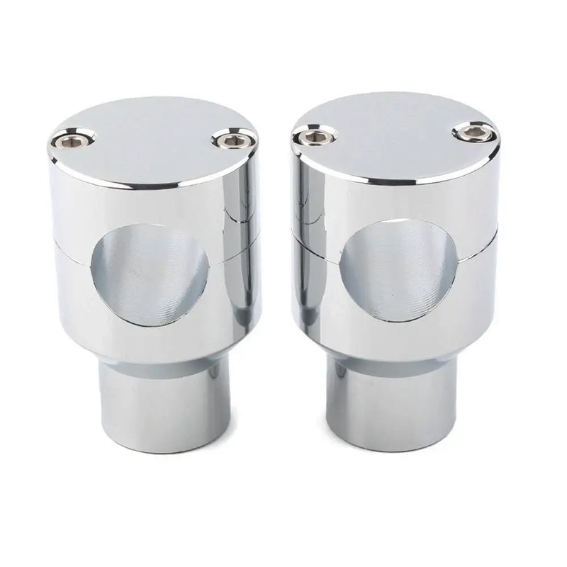 SMP Round Top Motorcycle Handlebar Risers  - Customhoj