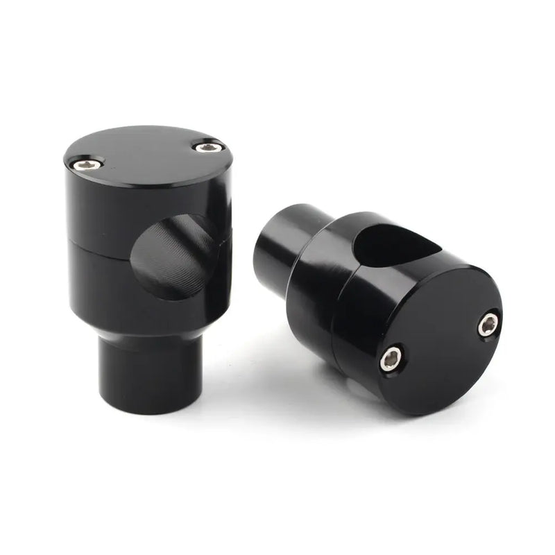 SMP Round Top Motorcycle Handlebar Risers  - Customhoj
