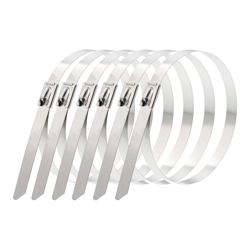 SMP Stainless Steel Tie Wraps 20cm 6-pack