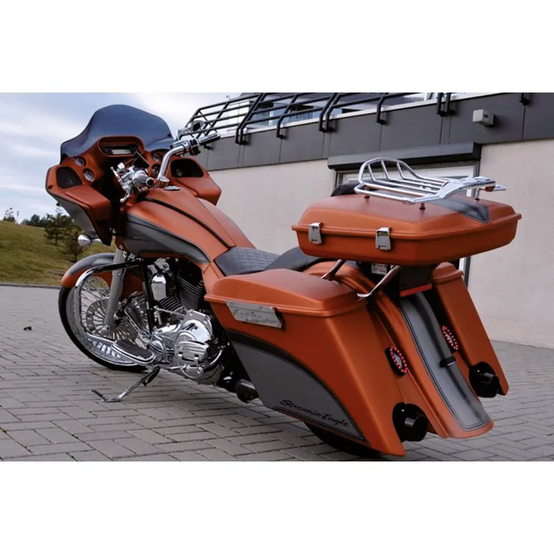Tommy & Sons Rocca Corpi sella allungati per Harley