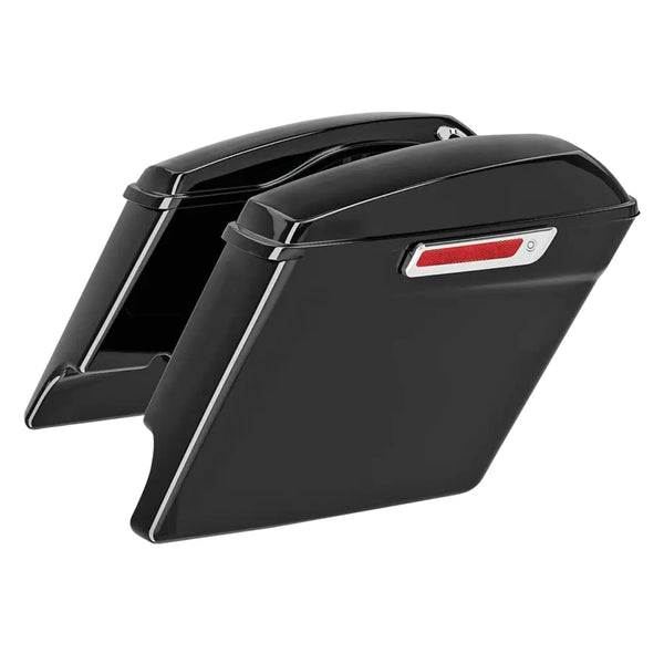 Zodiac Borse rigide da 4" allungate per Harley