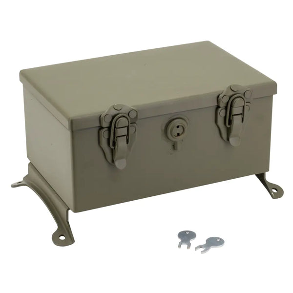 Samwel Cofano porta attrezzi militare da 45" per parafango anteriore Harley