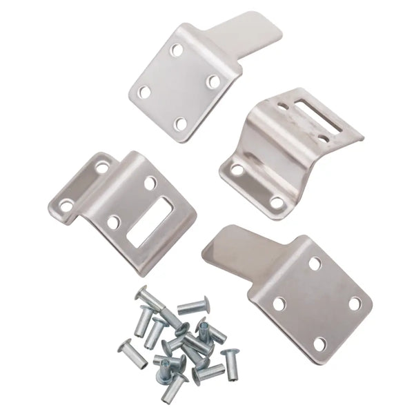 V-Twin MFG Cerniere per borse laterali stile 69-92 per Harley
