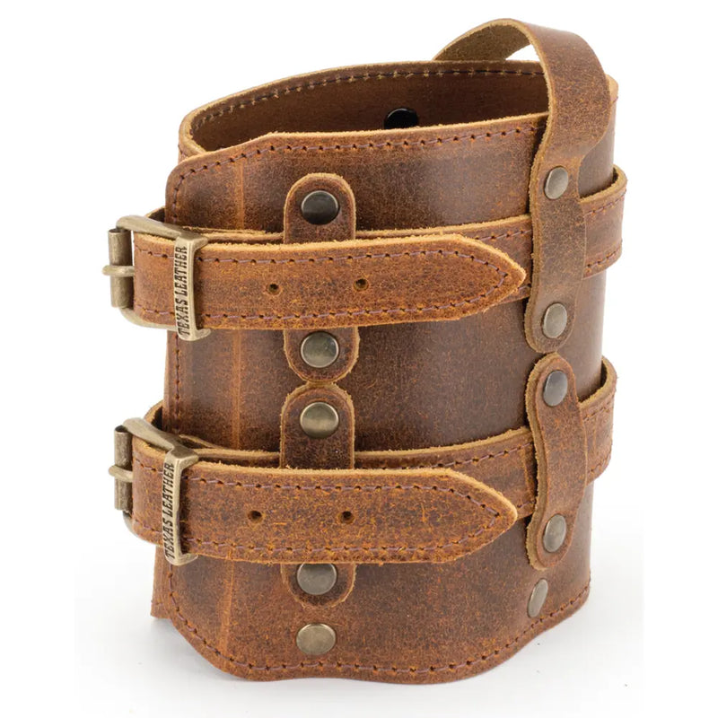 Texas Leather Fuel Friend Supporto per bombole di gas