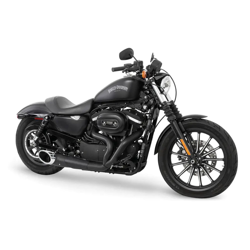 Freedom Performance Scarico Shorty Turn Out 2-into-1 per Harley