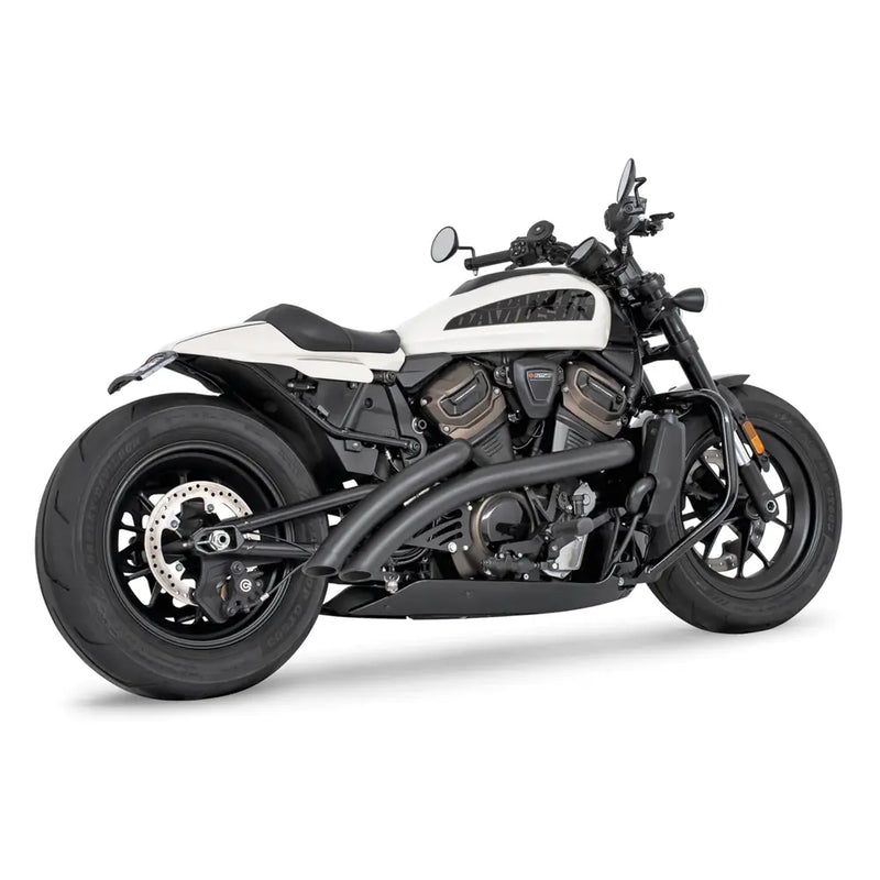 Freedom Performance Scarico Radical Radius Slash Cut per Harley