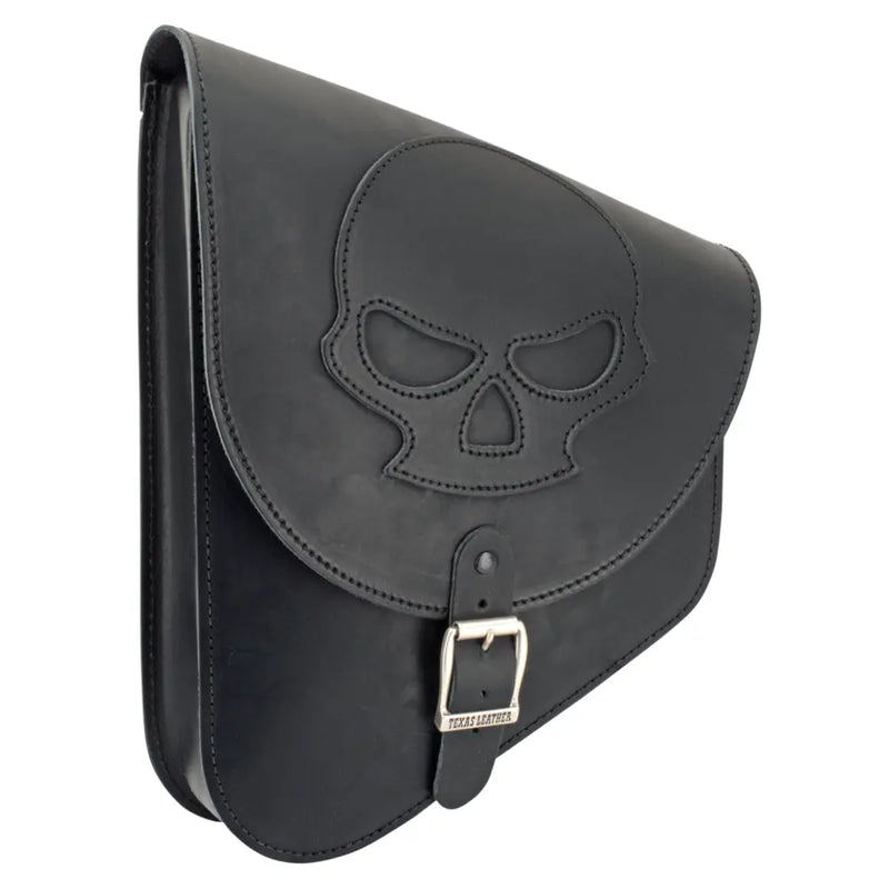 Texas Leather Borsa forcellone Slim per Harley