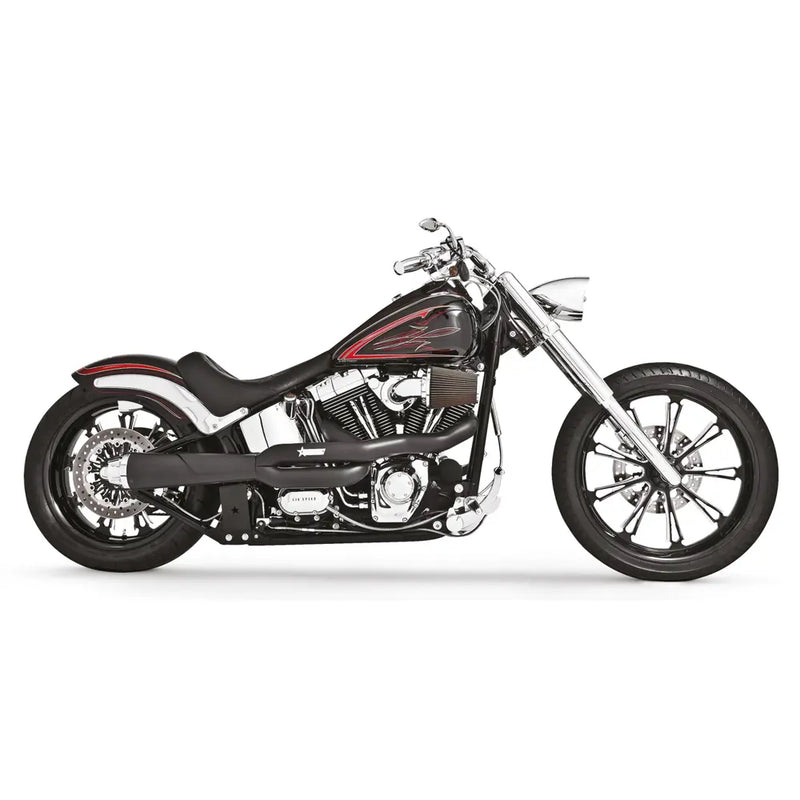 Freedom Performance Scarico alto 2-into-1 American Outlaw per Harley