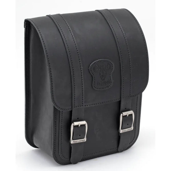 Texas Leather Borsa forcellone quadrata per Harley