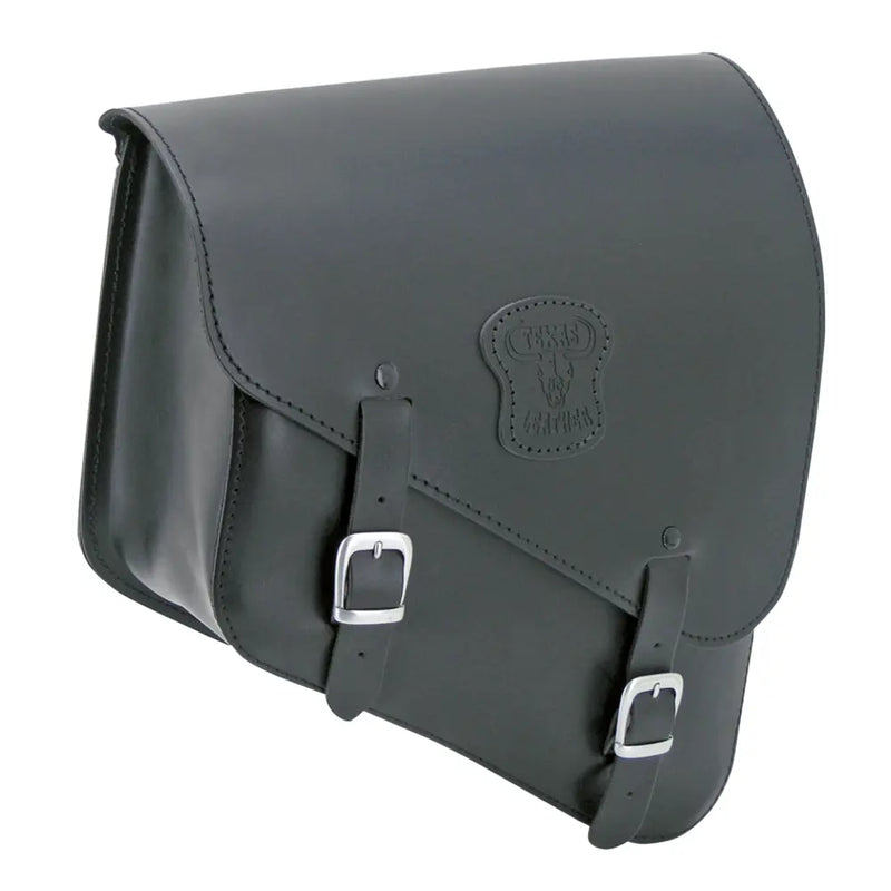 Texas Leather Borsa nera per telaio Harley