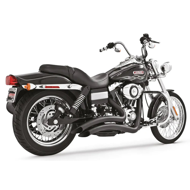 Freedom Performance Scarico Sharp Curve Radius Scallop per Harley