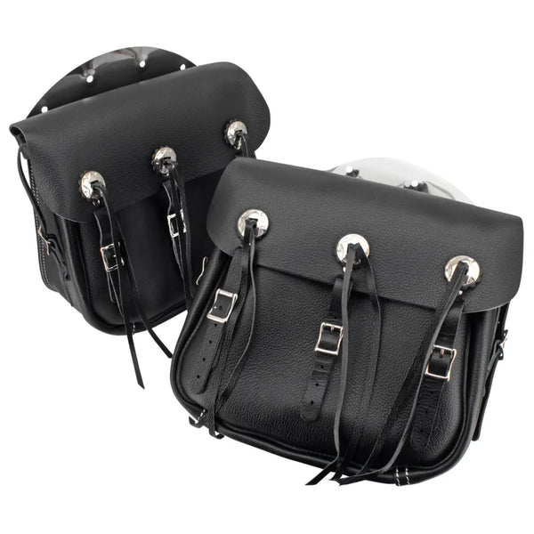 Samwel Borse laterali in pelle stile 36-43 per Harley