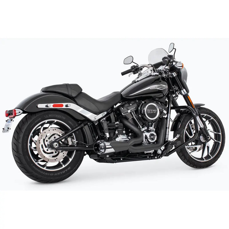 Freedom Performance Scarico Shorty American Outlaw 2-into-1 per Harley