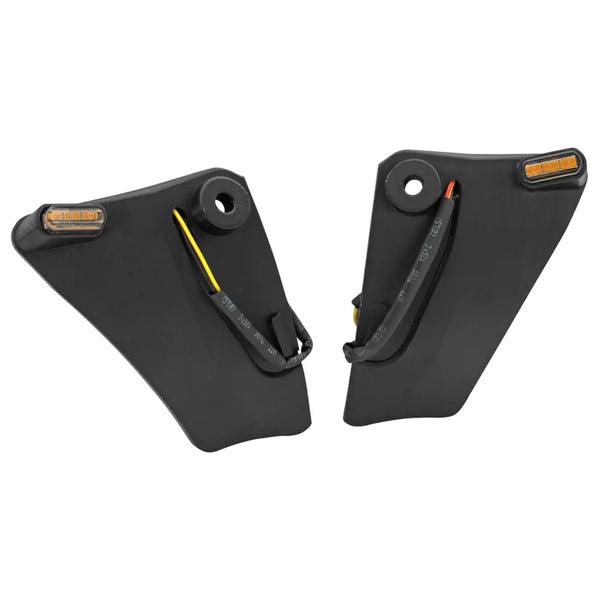 Dominator ST Carenatura Deflettore del vento LED Segnali di direzione per Harley