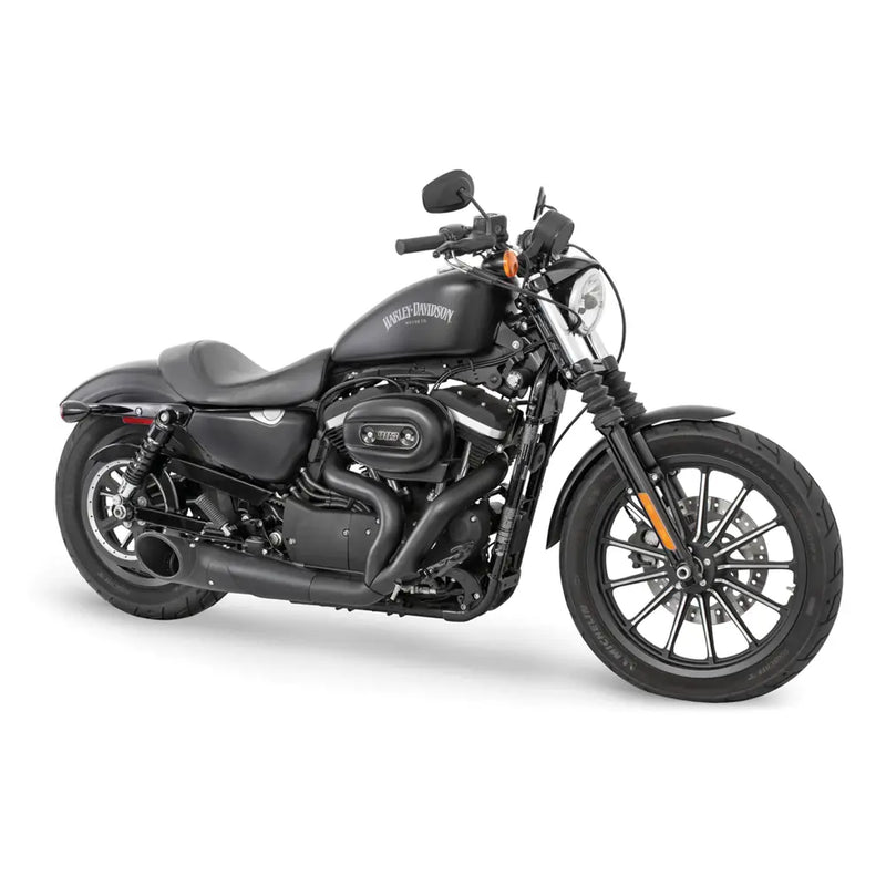 Freedom Performance Scarico Shorty Turn Out 2-into-1 per Harley