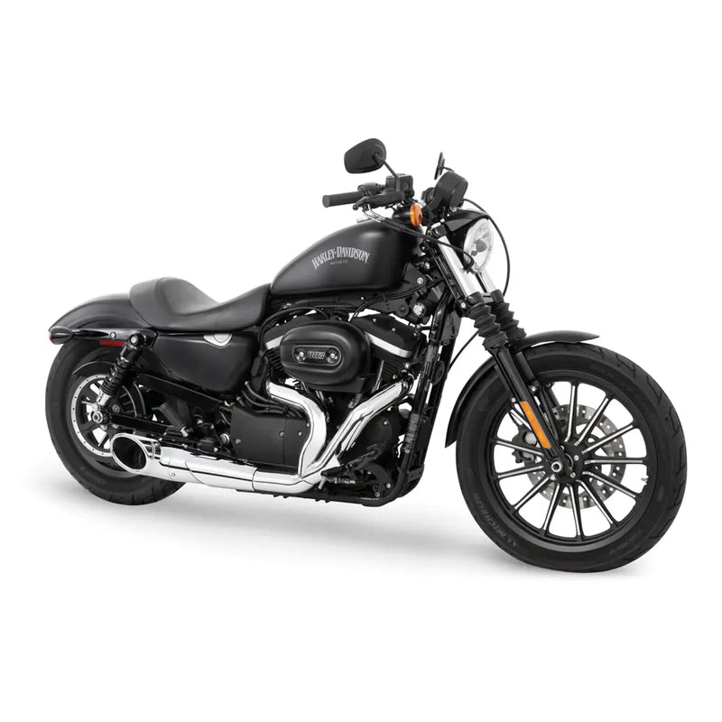 Freedom Performance Scarico Shorty Turn Out 2-into-1 per Harley