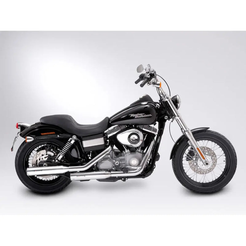 Miller Nebraska Euro 3/4 Marmitte Slip-On per Harley
