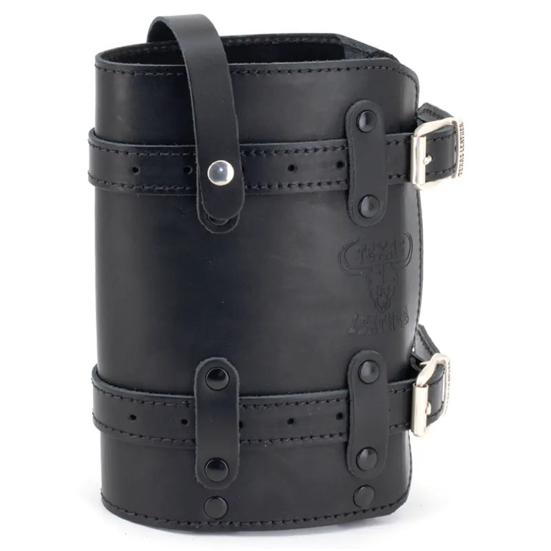 Texas Leather Fuel Friend Gas Can Holder 1.5L / Black  - Customhoj