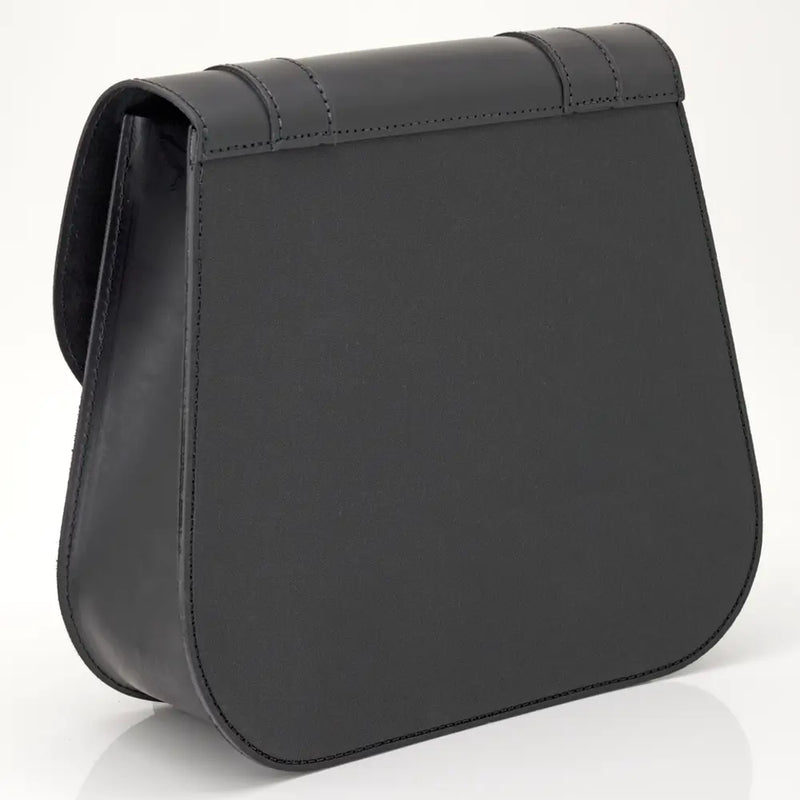 Texas Leather Medium Postman Universal Motorcycle Bag  - Customhoj