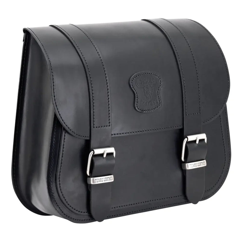 Texas Leather Medium Postman Universal Motorcycle Bag Deluxe  - Customhoj
