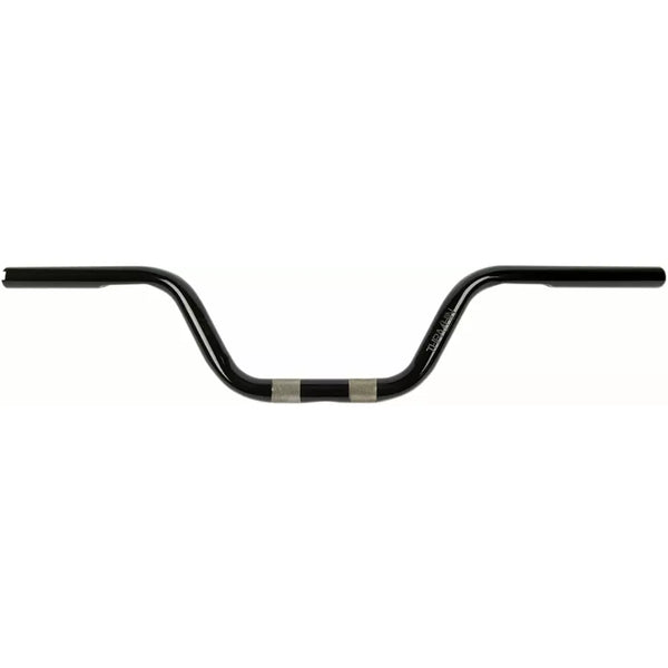 Thrashin Supply High Bend 1" Motorcycle Handlebars Black