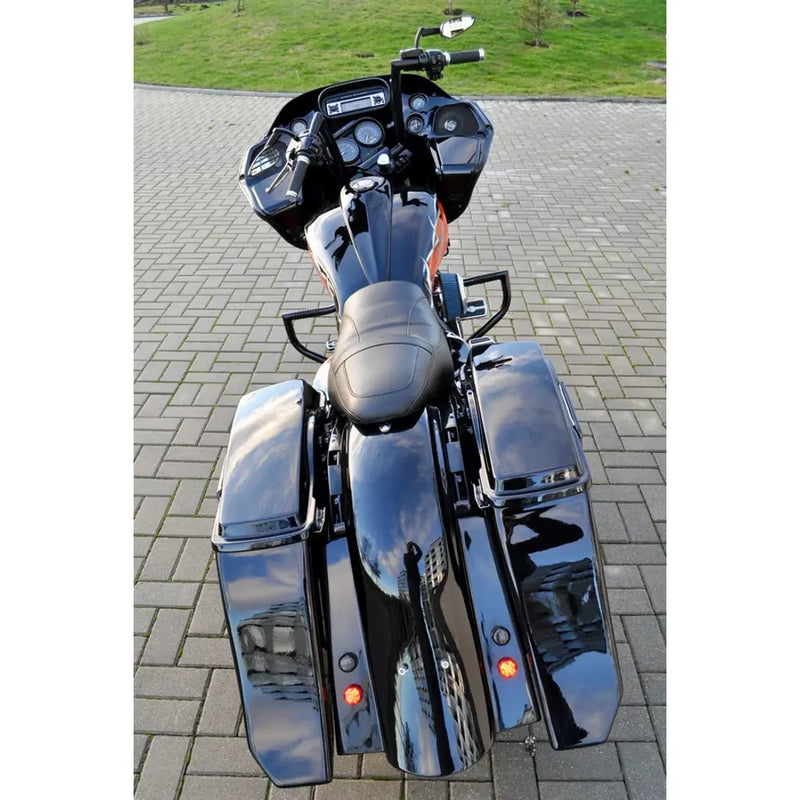 Tommy & Sons Flow Stretched Saddlebag Bodies for Harley 09-13 Touring  - Customhoj