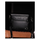Trip Machine Classic Leather Motorcycle Saddlebag  - Customhoj