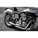 Two Brothers Racing Shorty Turnout 2-into-1 Exhaust for Harley  - Customhoj